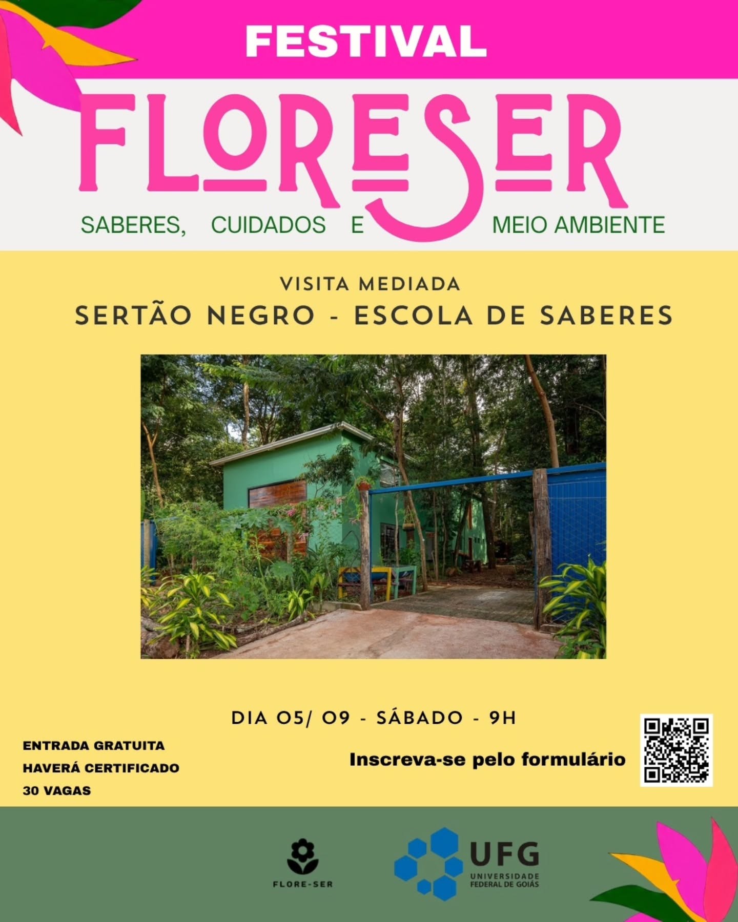 Imagem da publicação: Festival Flore-Ser: encerramento com atividade especial no Sertão Negro