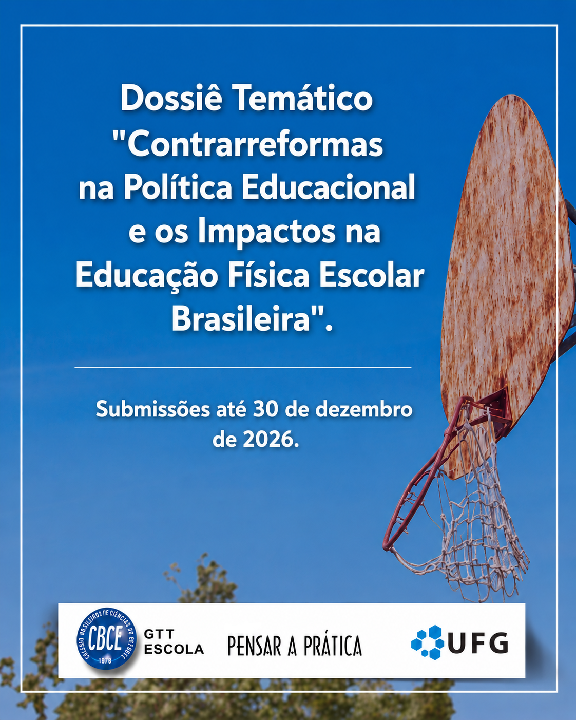 Imagem da publicação: Submissões abertas para dossiê na Revista Pensar a Prática