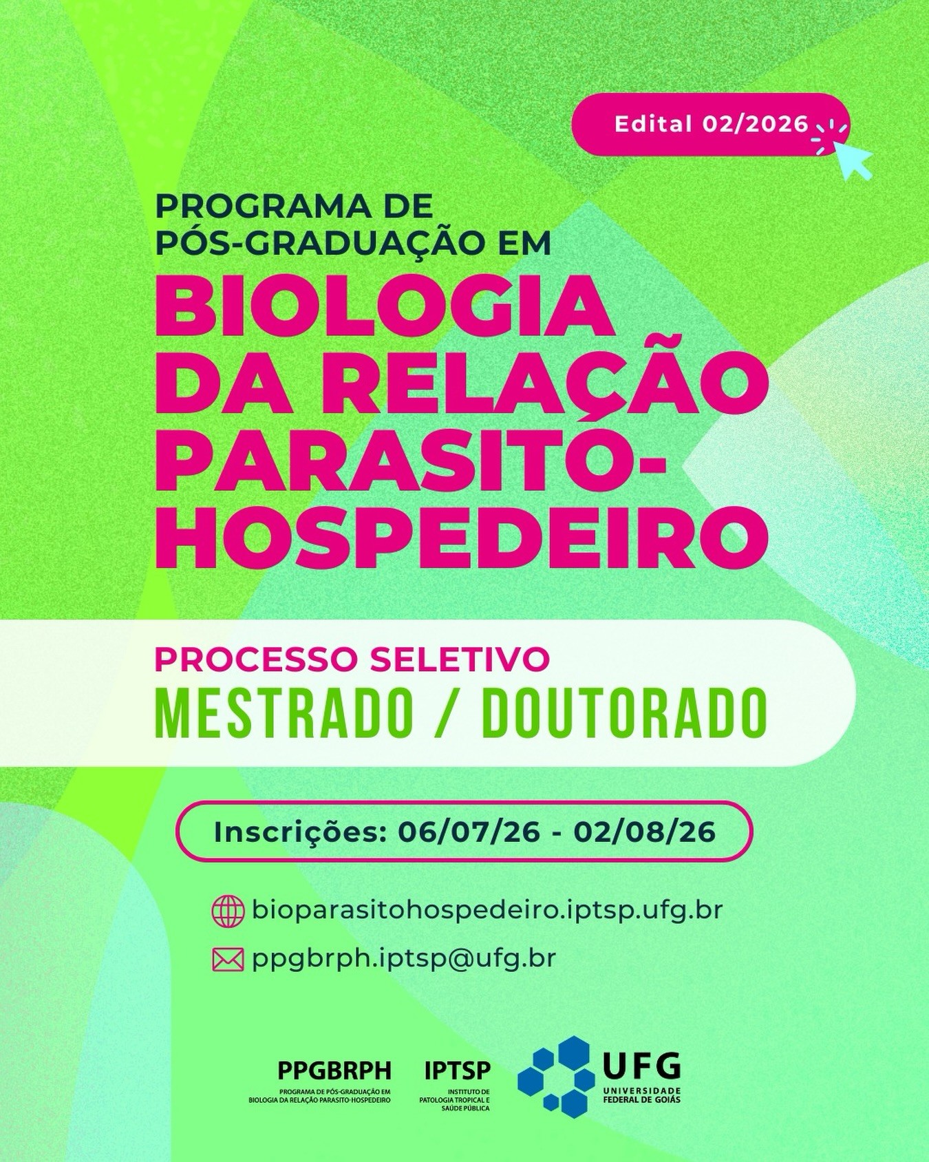 Imagem da publicação: PPGBRPH abre seleção para mestrado e doutorado no 2º semestre de 2026