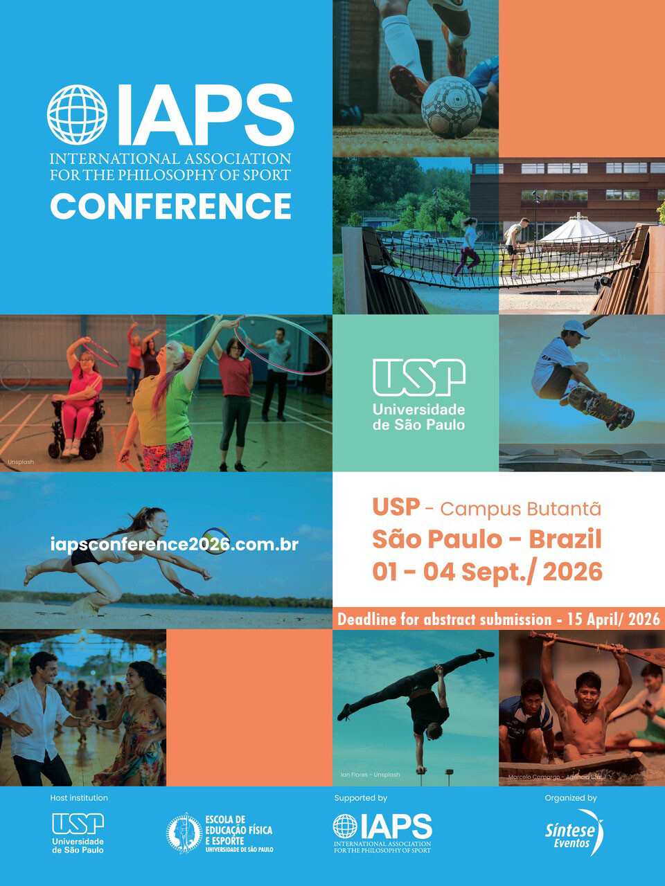 Imagem da publicação: IAPS 2026: Conferência Internacional de Filosofia do Esporte na USP