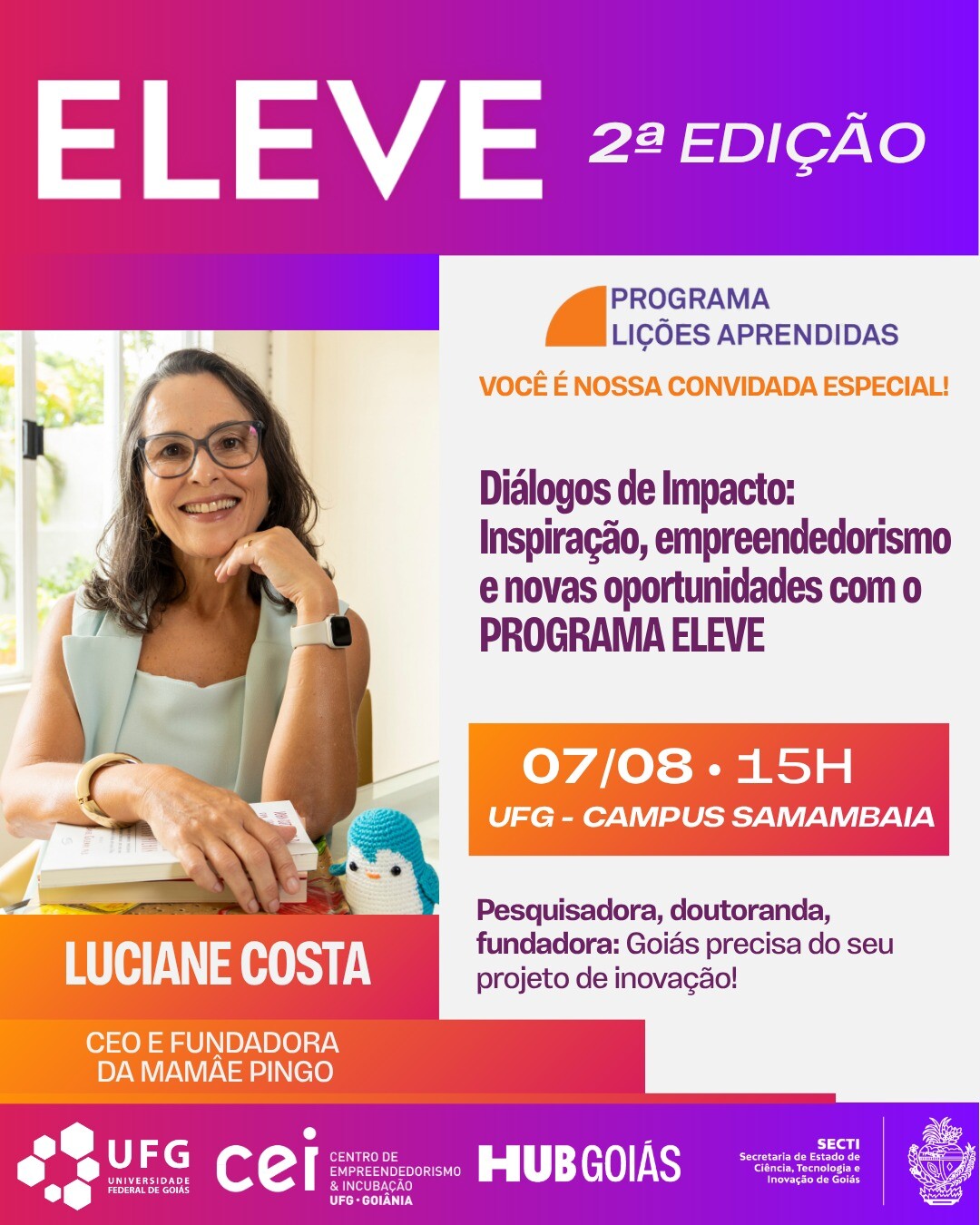 Imagem da publicação: Diálogos de Impacto reúne empreendedoras no Programa ELEVE