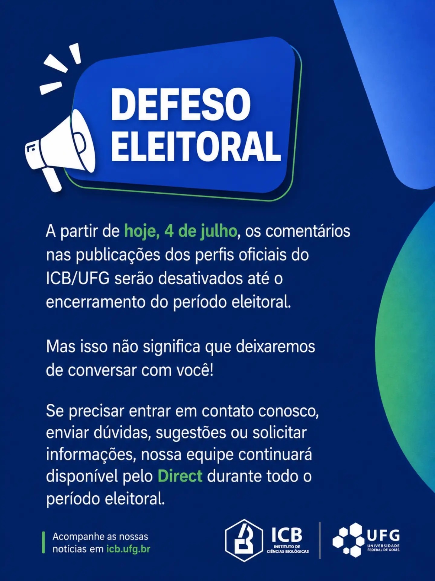 Imagem da publicação: 33ª Semana do ICB: Cerimônia de Abertura com Palestras e Violino