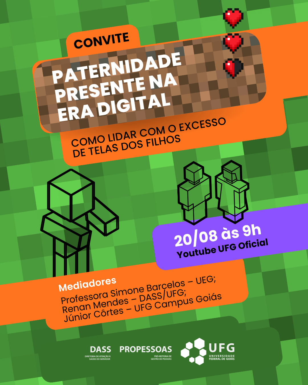 Imagem da publicação: Paternidade Presente na Era Digital: live debate excesso de telas