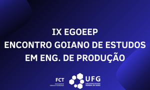 Imagem da publicação: IX EGOEEP 2026 — Eng. de Produção na Era da Inteligência Artificial