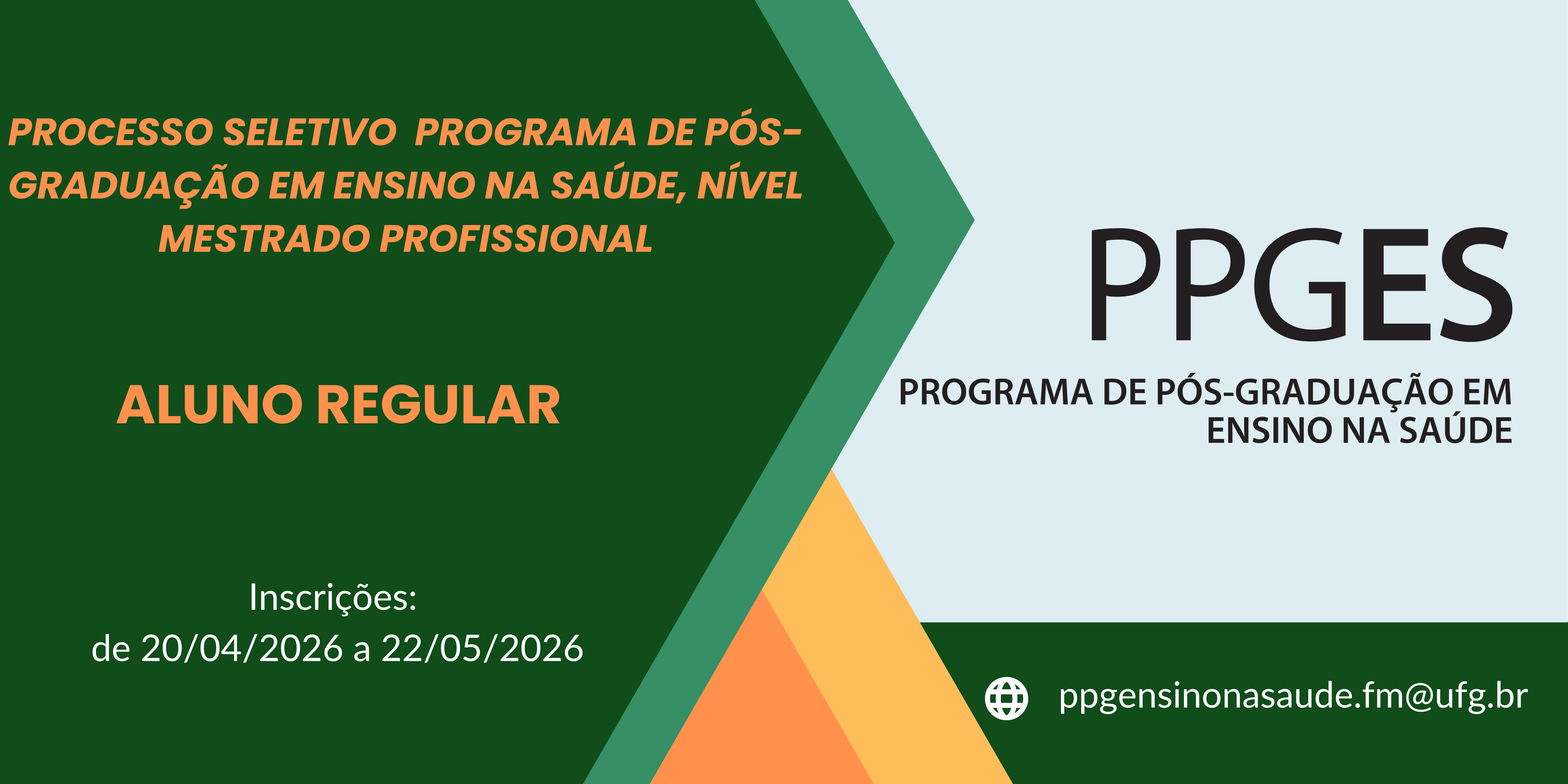 Imagem da publicação: PPGES abre inscrições para aluno regular com prazo até 3 de agosto