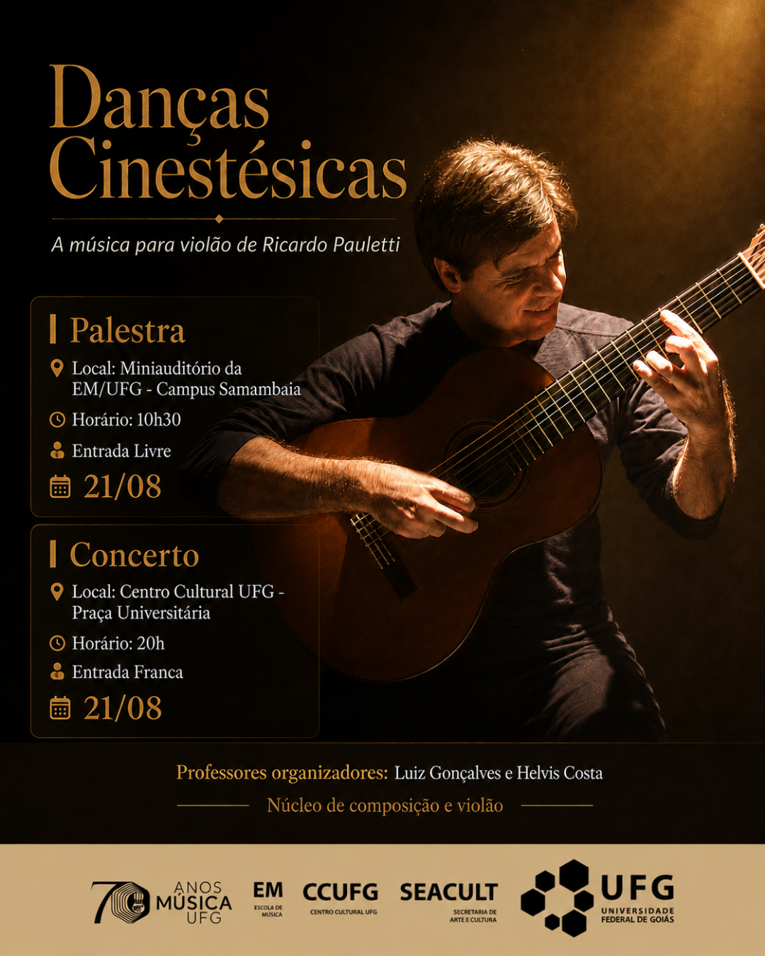 Imagem da publicação: Palestra e Concerto: Danças Cinestésicas com Ricardo Pauletti