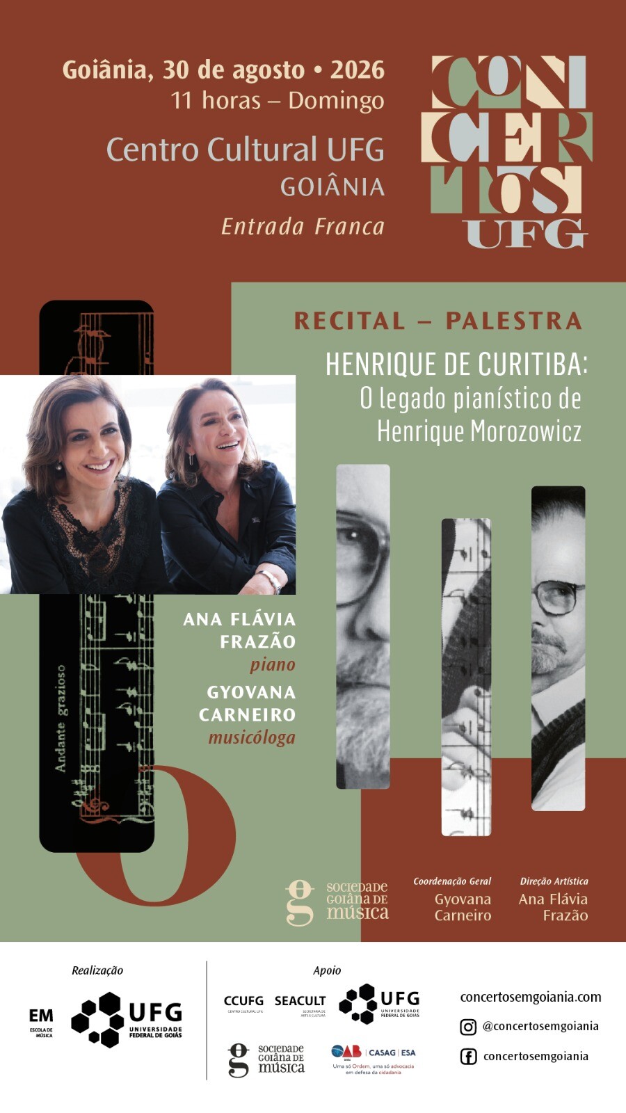 Imagem da publicação: Recital-palestra celebra o legado pianístico de Henrique de Curitiba