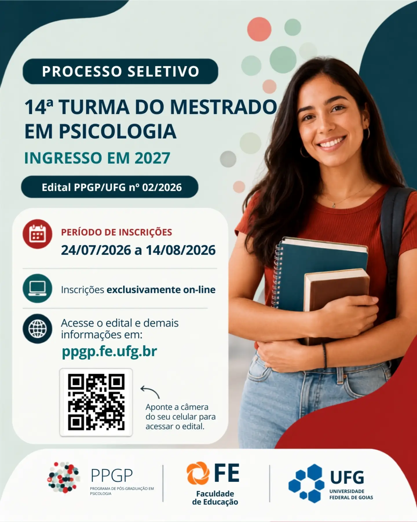 Imagem da publicação: Mestrado em Psicologia: inscrições abertas para a 14ª turma
