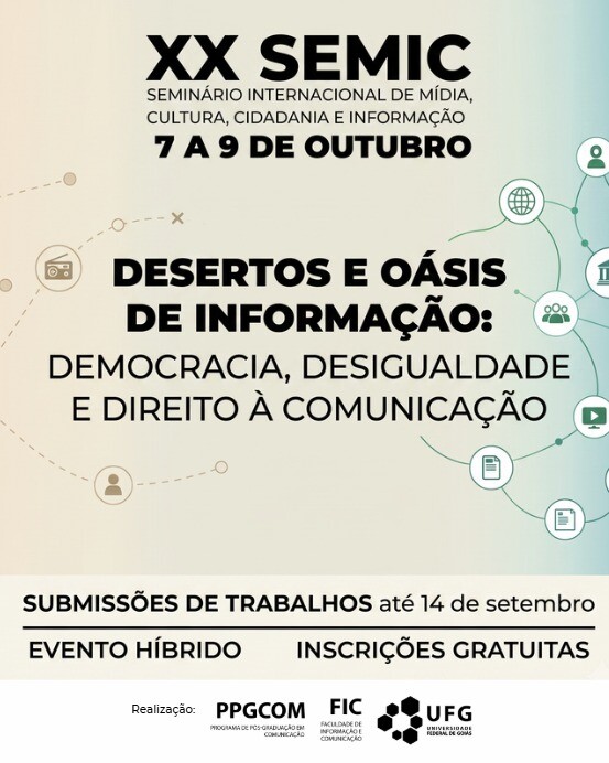 Imagem da publicação: XX SEMIC será de 7 a 9 de outubro de 2026