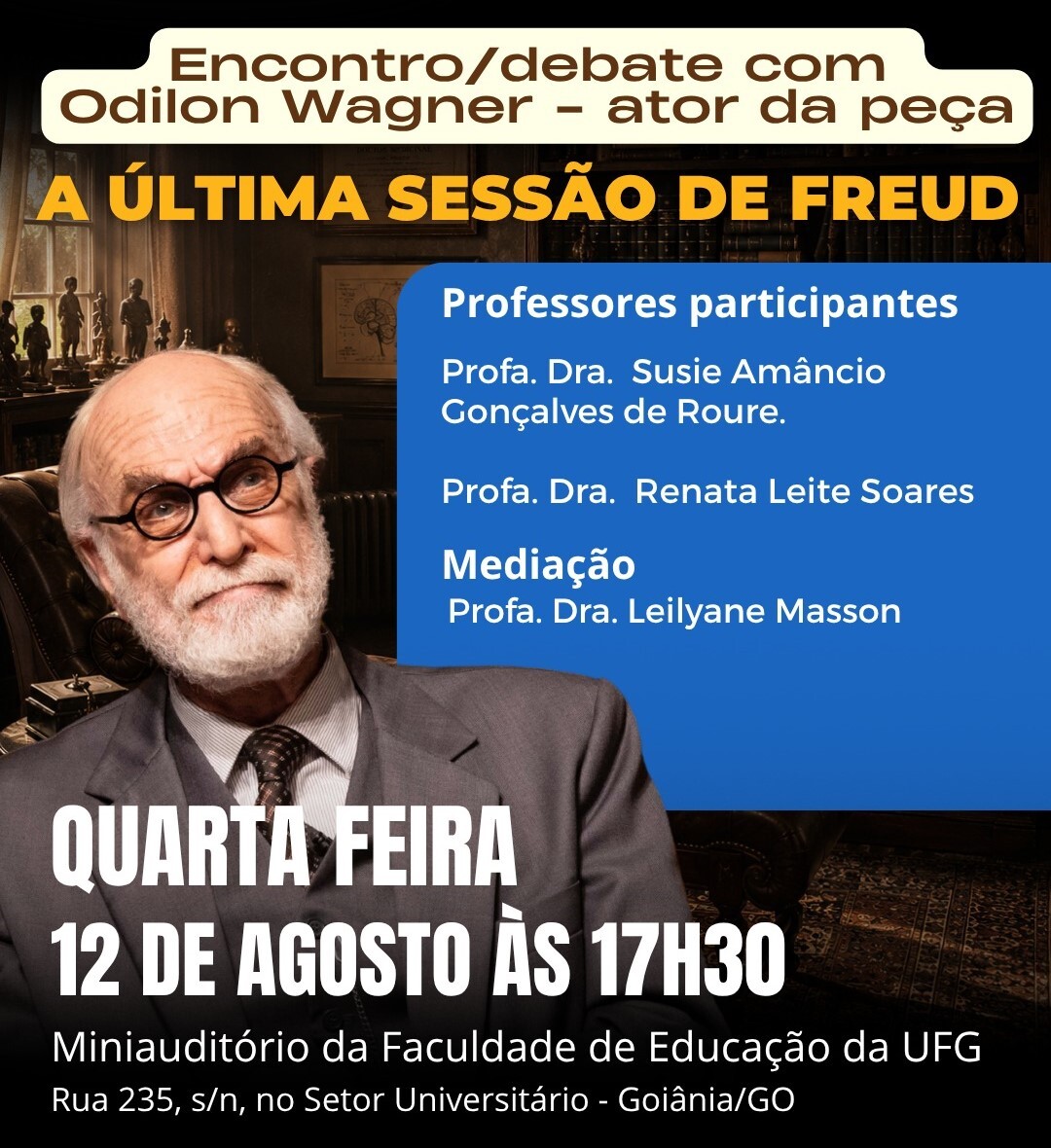 Imagem da publicação: A última sessão de Freud — sessão de cinema na Faculdade de Educação