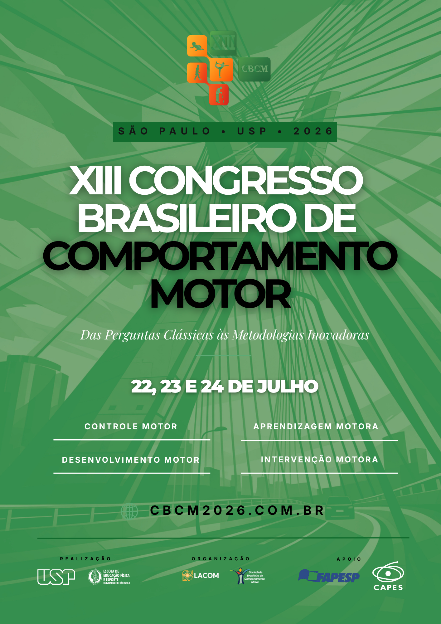 Imagem da publicação: XIII Congresso Brasileiro de Comportamento Motor