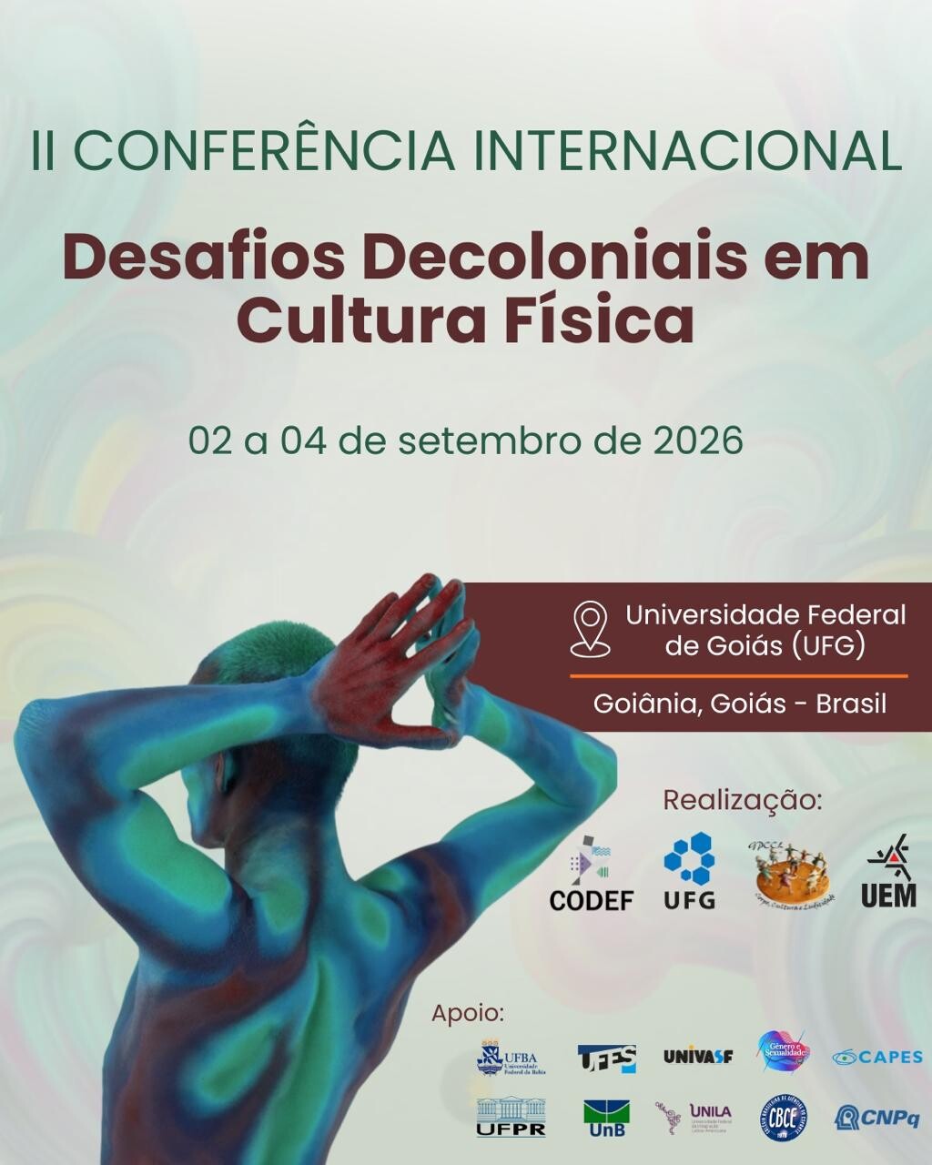 Imagem da publicação: II Conferência Internacional Desafios Decoloniais em Cultura Física