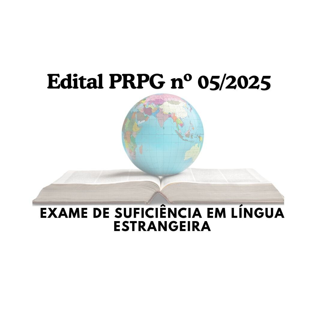 Imagem da publicação: Comprovação de suficiência em inglês