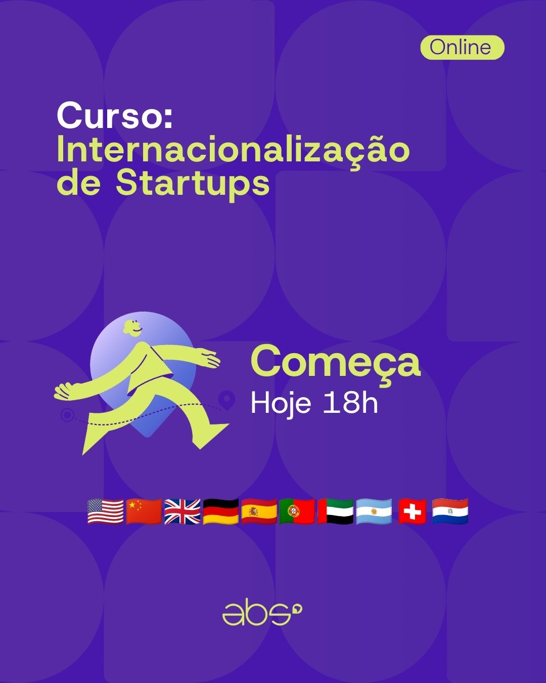 Imagem da publicação: Curso Internacionalização de Startups — começa hoje