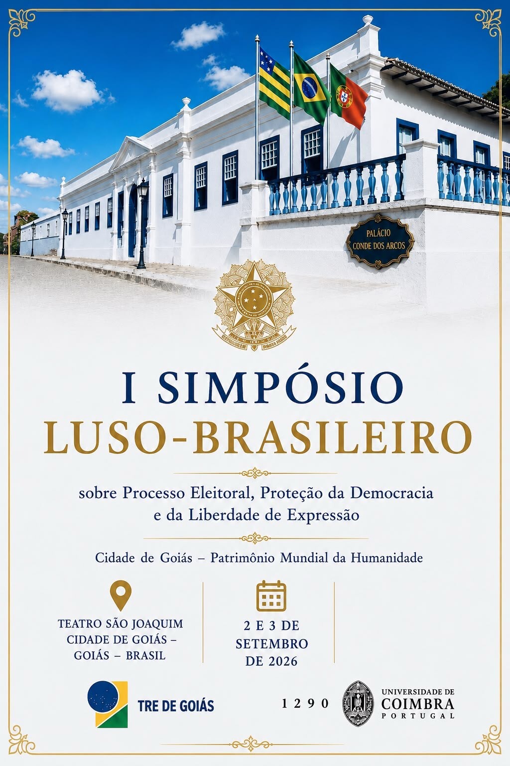 Imagem da publicação: I Simpósio Luso-Brasileiro sobre Processo Eleitoral, Proteção da Democracia e da Liberdade de Expressão