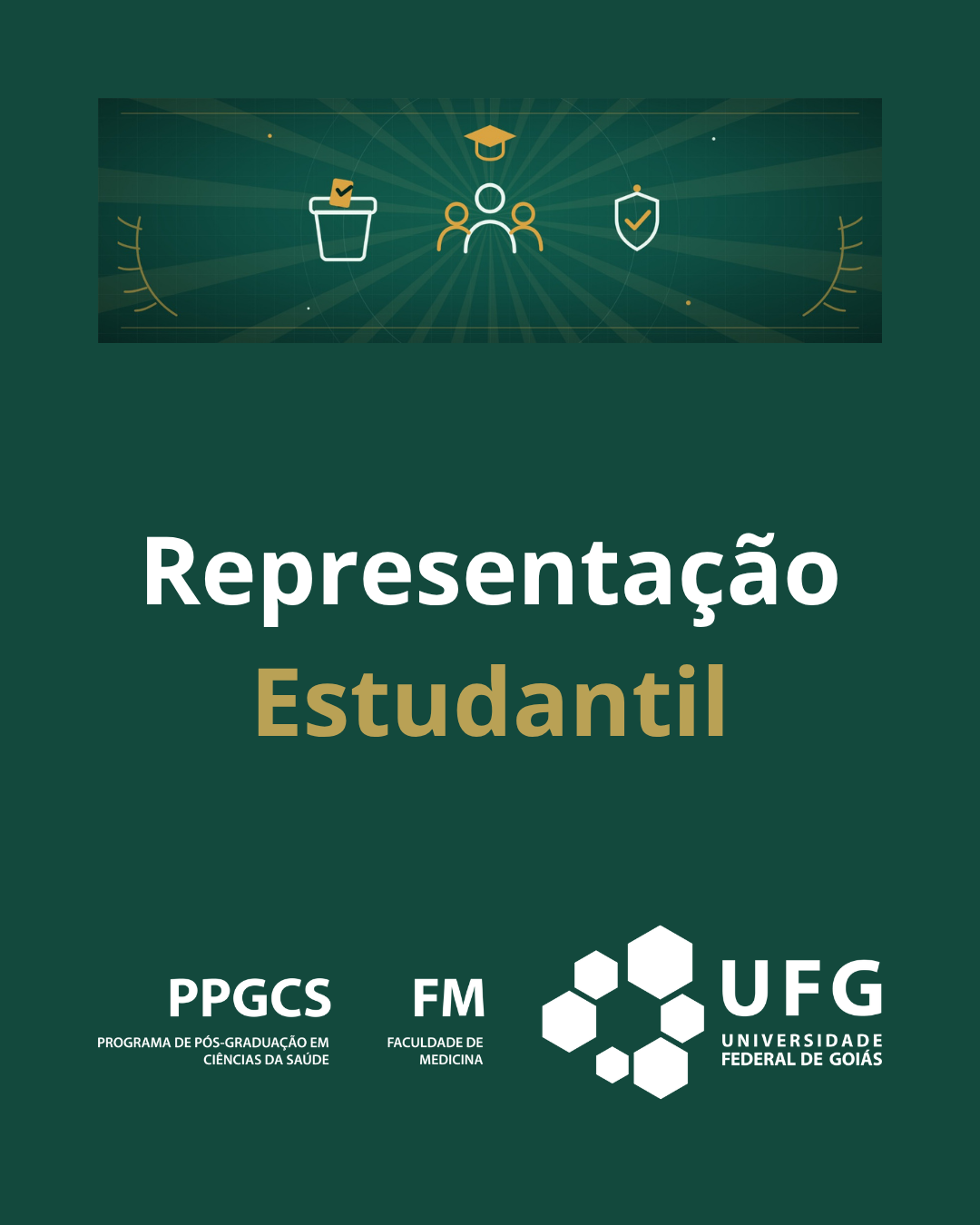 Imagem da publicação: Eleição de Representante Estudantil no PPGCS