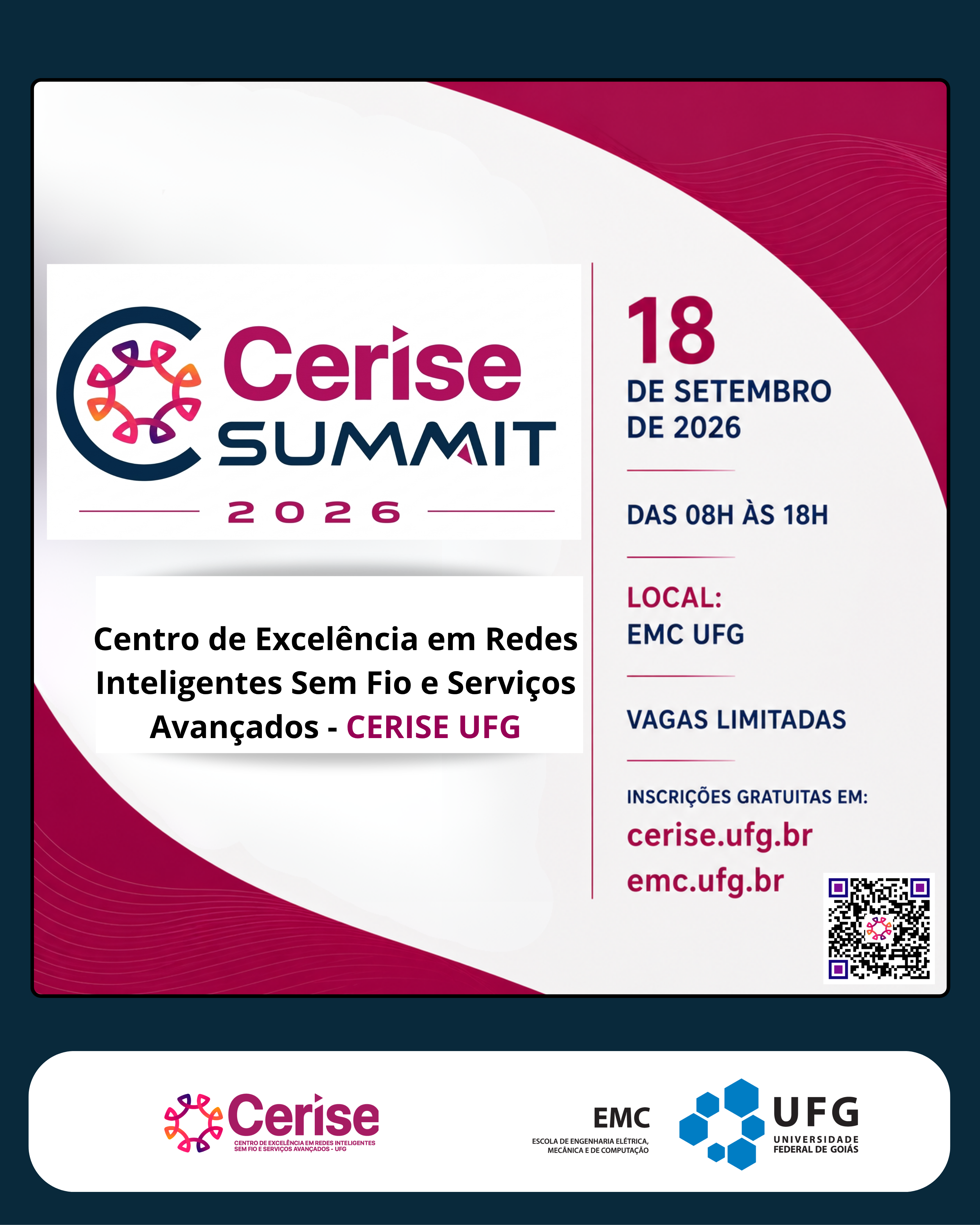 Imagem da publicação: CERISE SUMMIT 2026: integração tecnológica e institucional na EMC