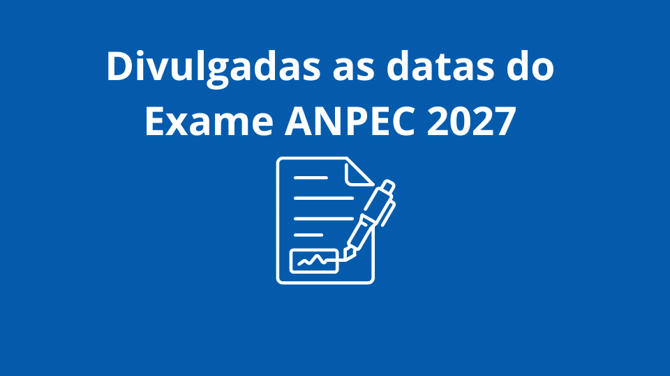 Imagem da publicação: Divulgadas as datas do Exame ANPEC 2027 para seleção ao Mestrado em Economia da