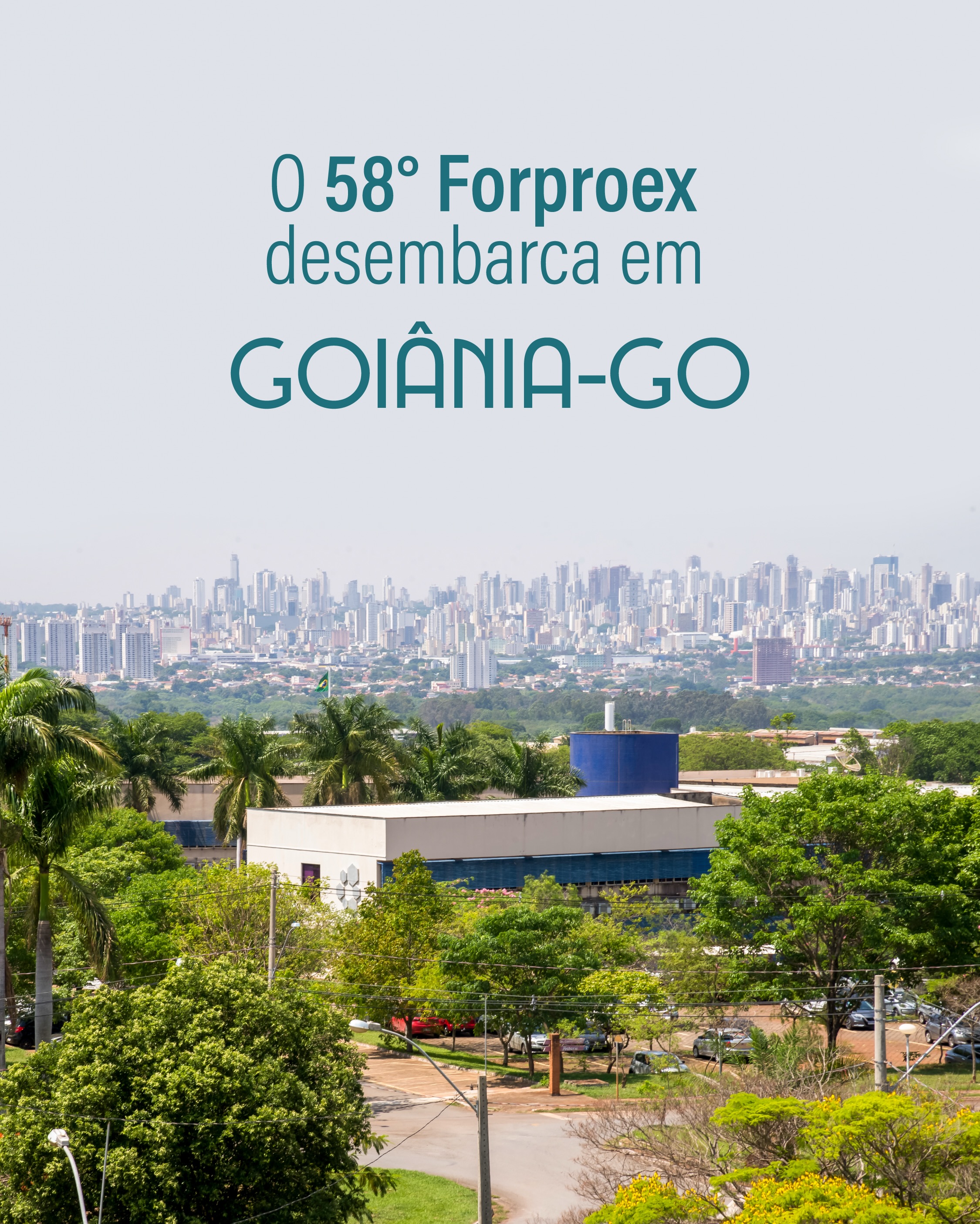 Imagem da publicação: 58º FORPROEX em Goiânia: Encontro Nacional de Pró-Reitores de Extensão das IPES — 1º a 3/12/2026