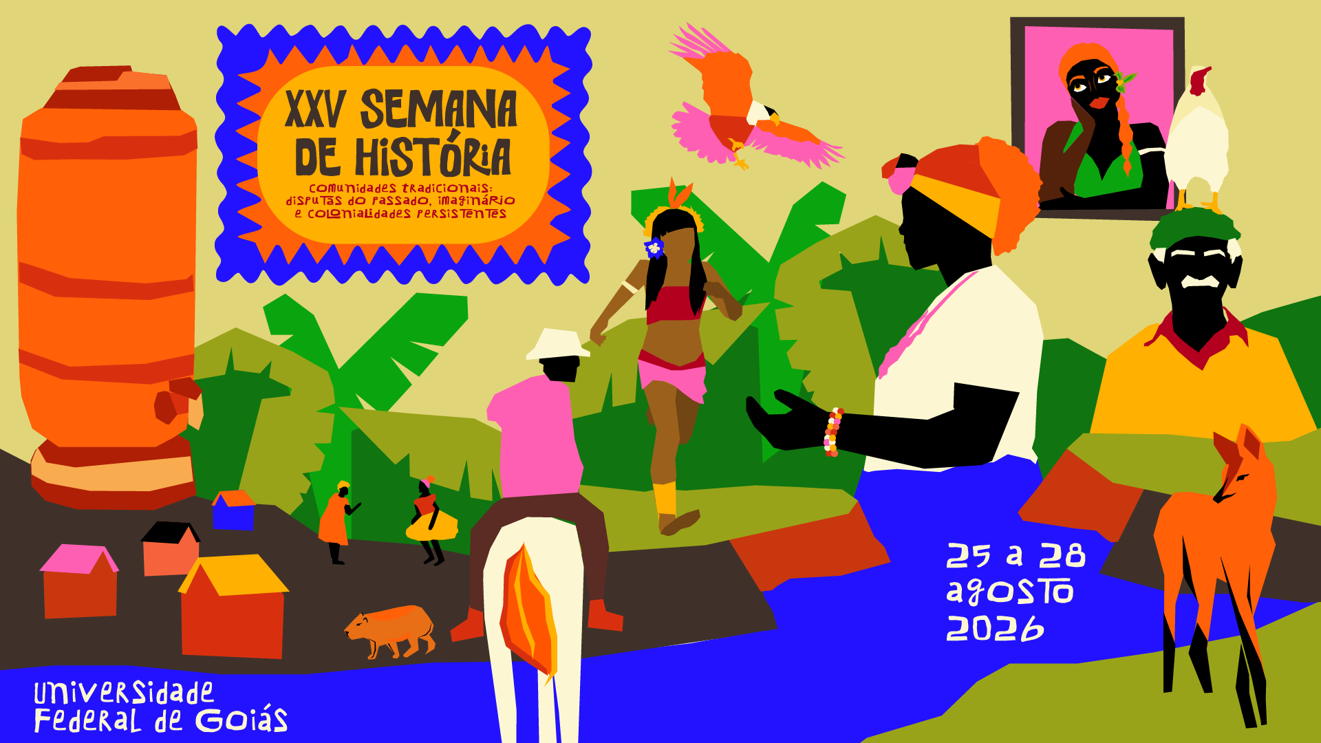 Imagem da publicação: XXV Semana de História: Comunidades Tradicionais e Colonialidade