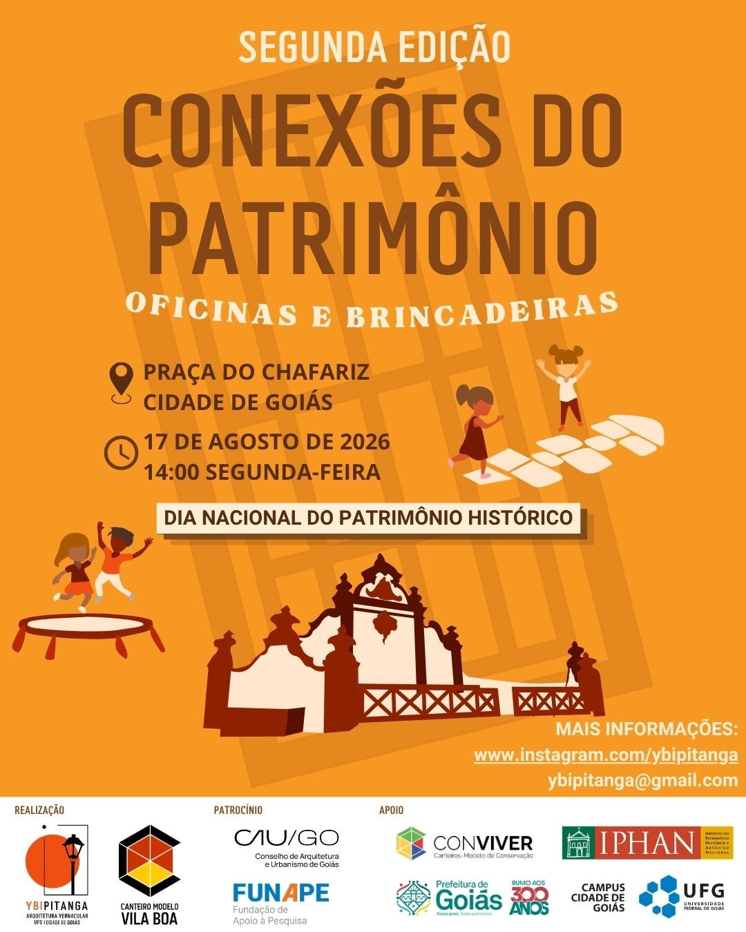 Imagem da publicação: 2ª edição do Conexões do Patrimônio celebra o Dia Nacional do Patrimônio Cultural
