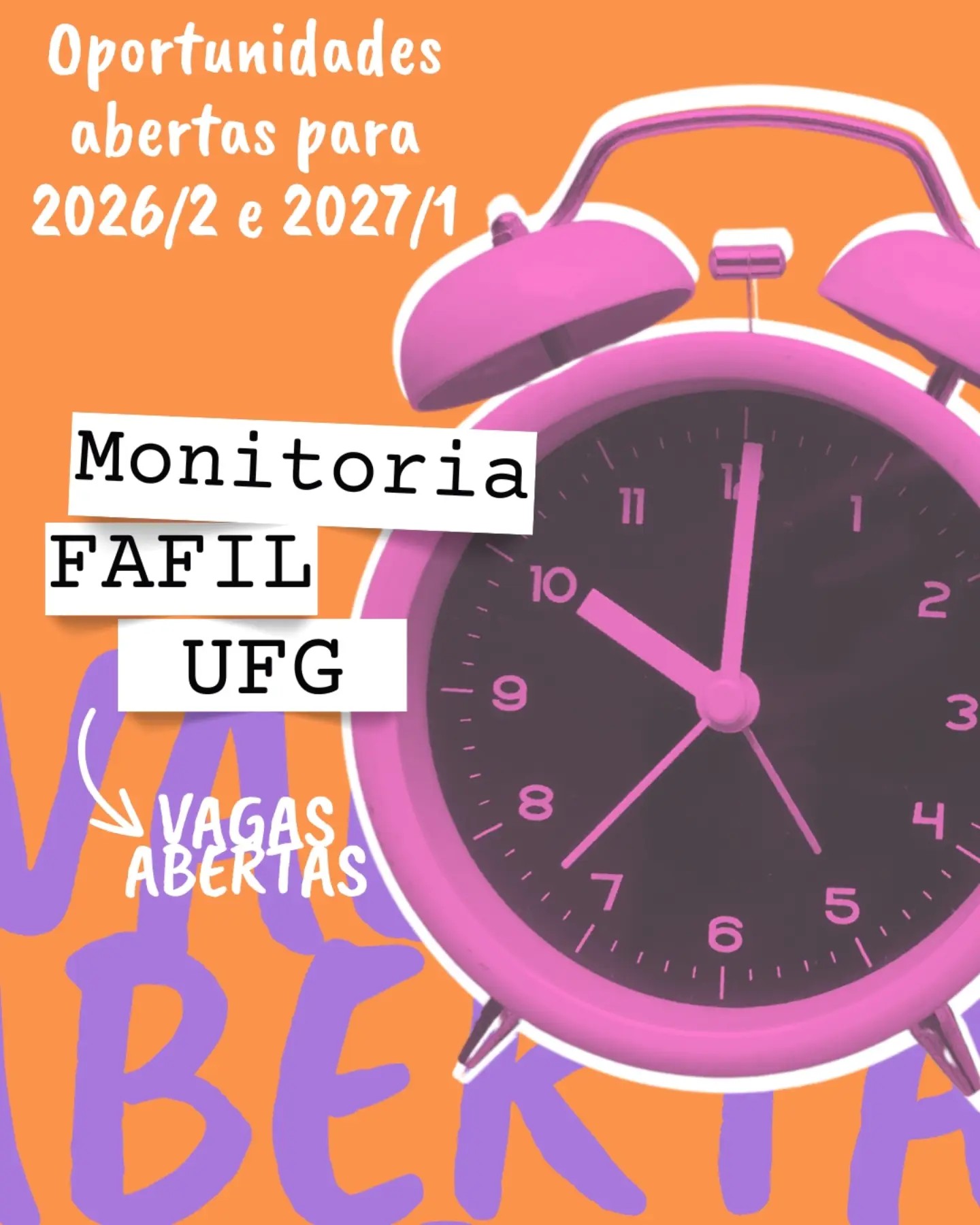 Imagem da publicação: Monitoria 2026/2 na Filosofia: 16 vagas remuneradas e 5 voluntárias