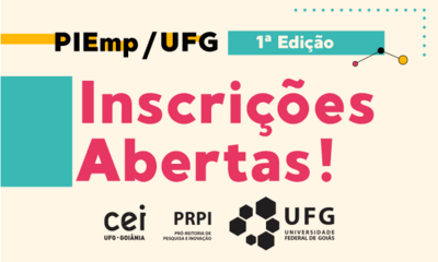 Imagem da publicação: 🎓 PIEMP UFG 2026: Programa de Iniciação ao Empreendedorismo