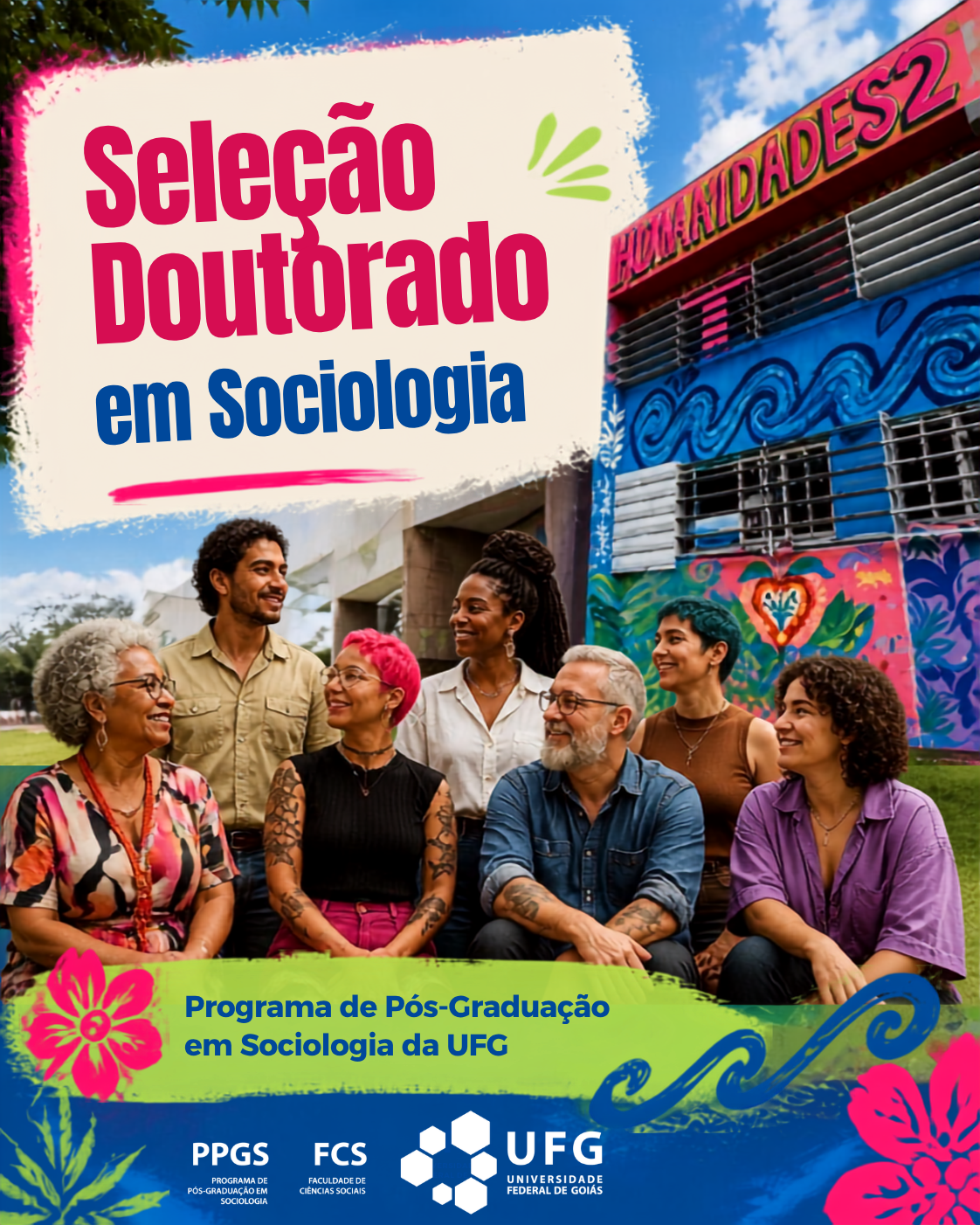 Imagem da publicação: Processo Seletivo de Doutorado em Sociologia – Turma 2027